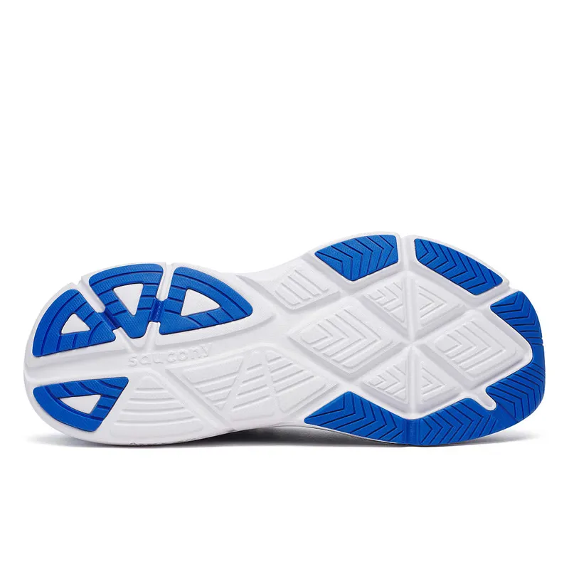 Saucony Men's Guide 18 Running Shoes in Skydiver/Black Stability-1