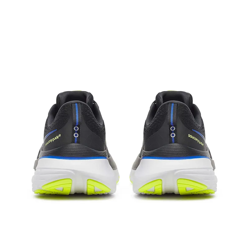 Saucony Men's Guide 18 Stability Shoes in Black/Lapis -4