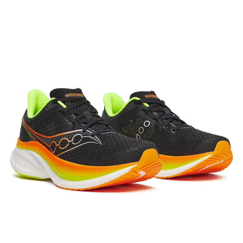 Saucony Men's Endorphin Speed 5 Running Shoes in Black/VO2 -5