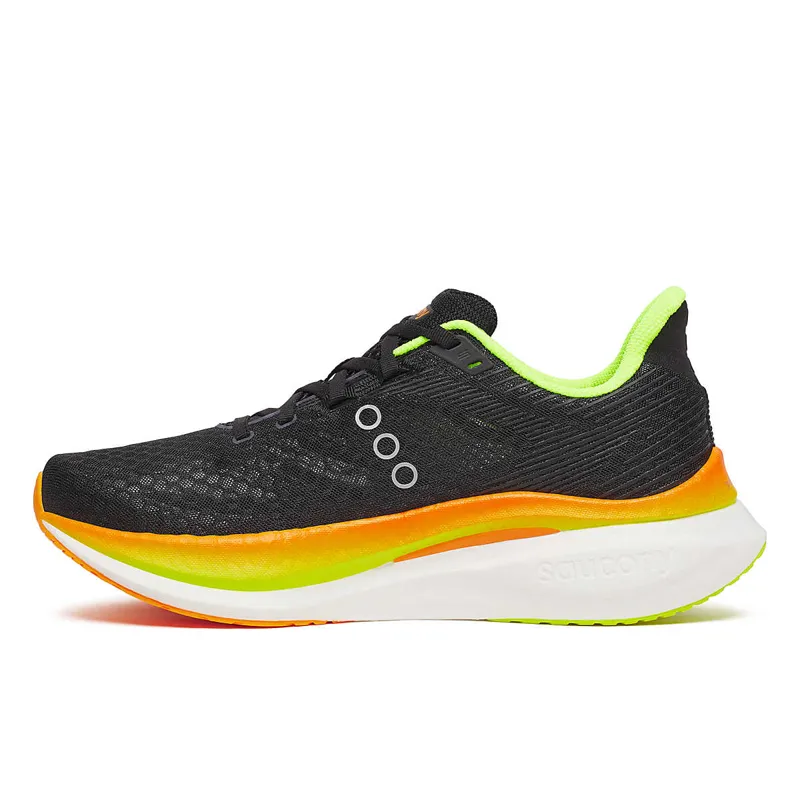Saucony Men's Endorphin Speed 5 Running Shoes in Black/VO2 -4
