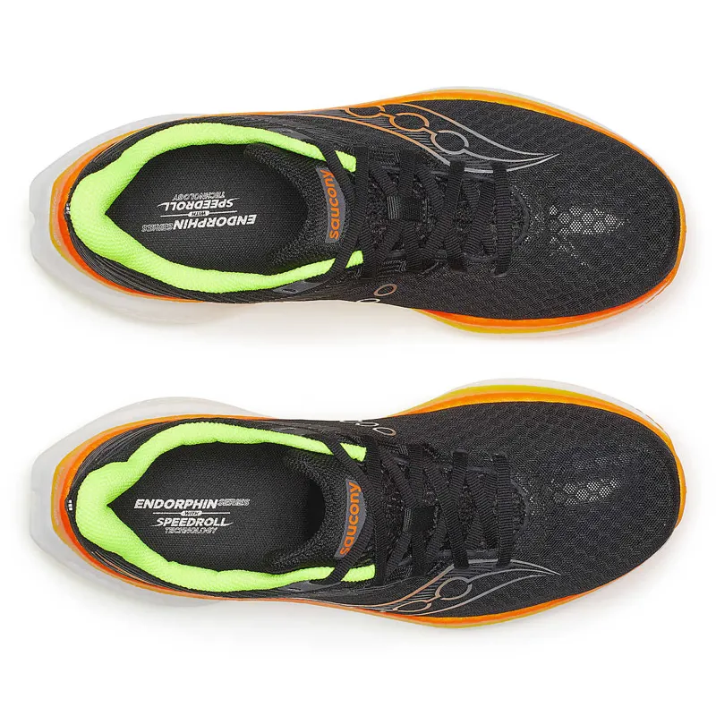 Saucony Men's Endorphin Speed 5 Running Shoes in Black/VO2 -2