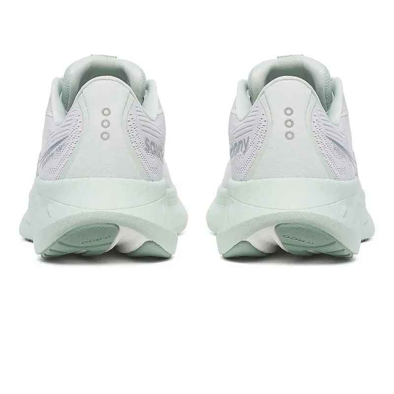 Saucony Women's Ride 18 Running Shoes in Fog/Mist-1