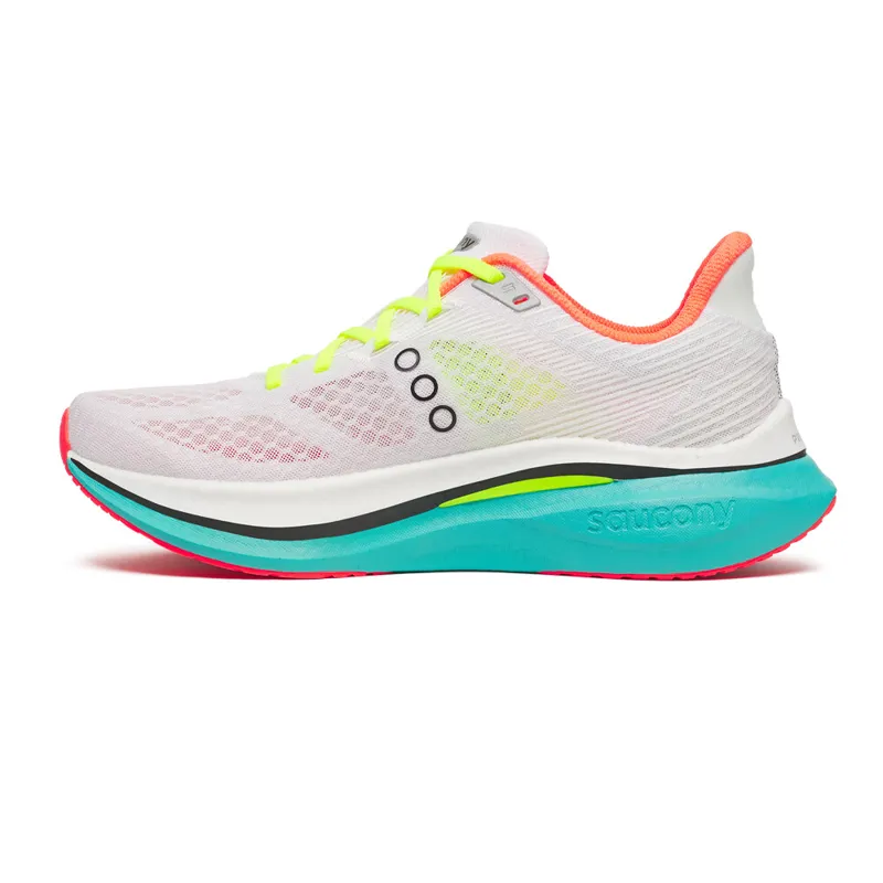 Saucony Men's Endorphin Speed 5 Running Shoes in White/Mutant -3