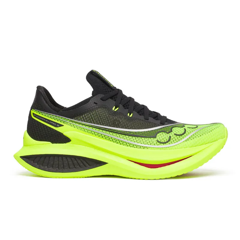 Saucony Men's Endorphin Pro 5 Performance Running Shoes Citron/Black