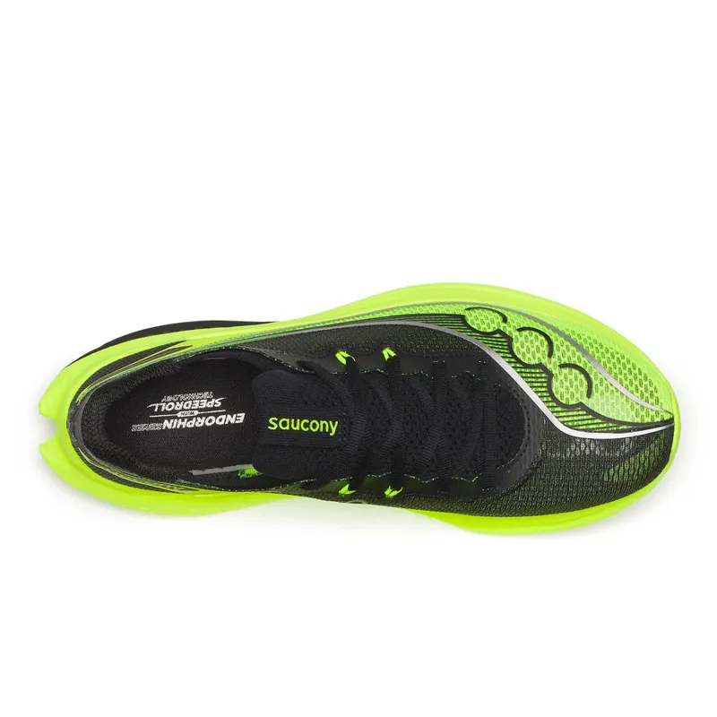 Saucony Men's Endorphin Pro 5 Performance Running Shoes Citron/Black-2
