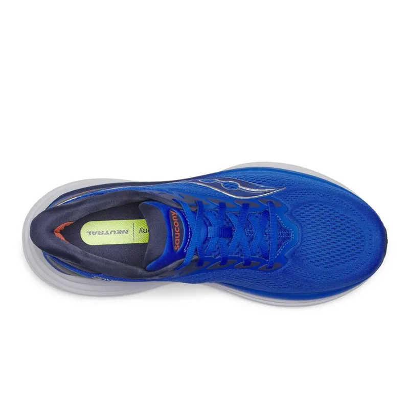 Saucony Men's Triumph 24 Running Shoes in Lapis/Silver-3