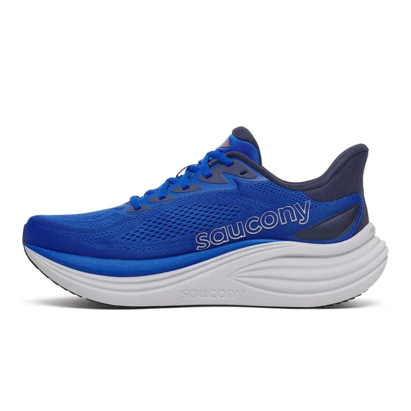 Saucony Men's Triumph 24 Running Shoes in Lapis/Silver-2
