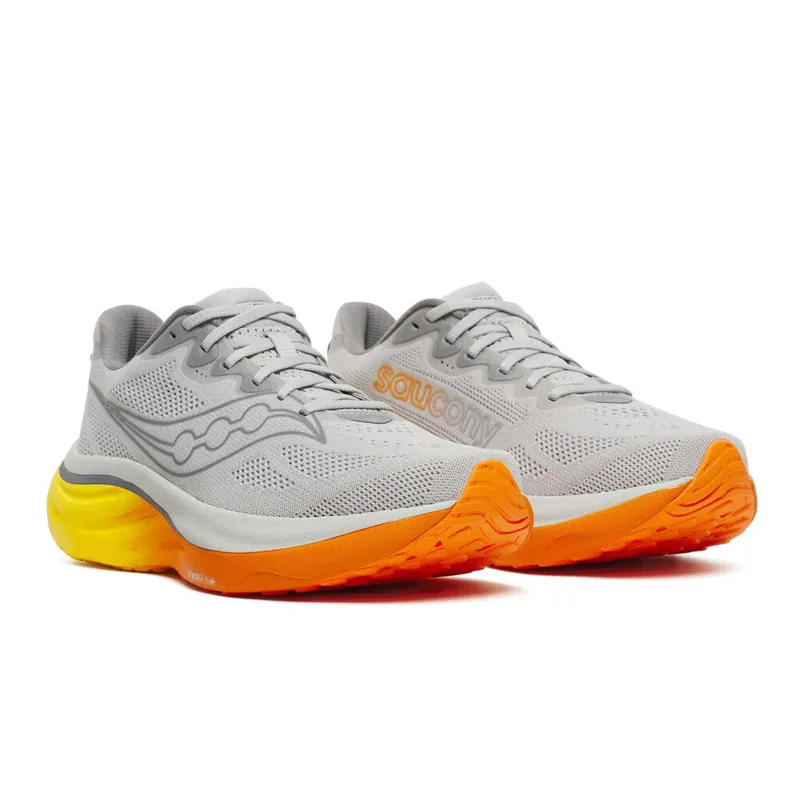Saucony Men's Ride 19 Neutral Running Shoes in Cadet/Fuego -1