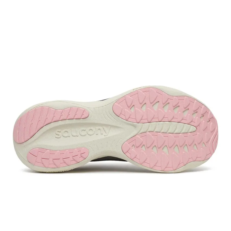 Saucony Women's Ride 19 Running Shoes in Torte/Eggshell-3