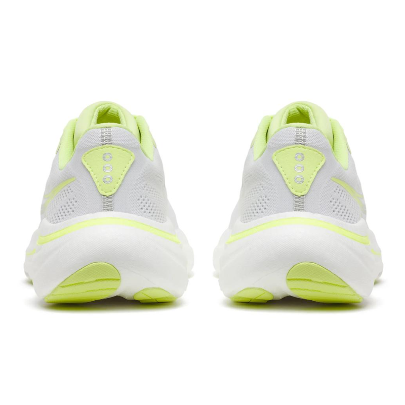 Saucony Women's Ride 19 Neutral Running Shoes in White/Tart -4