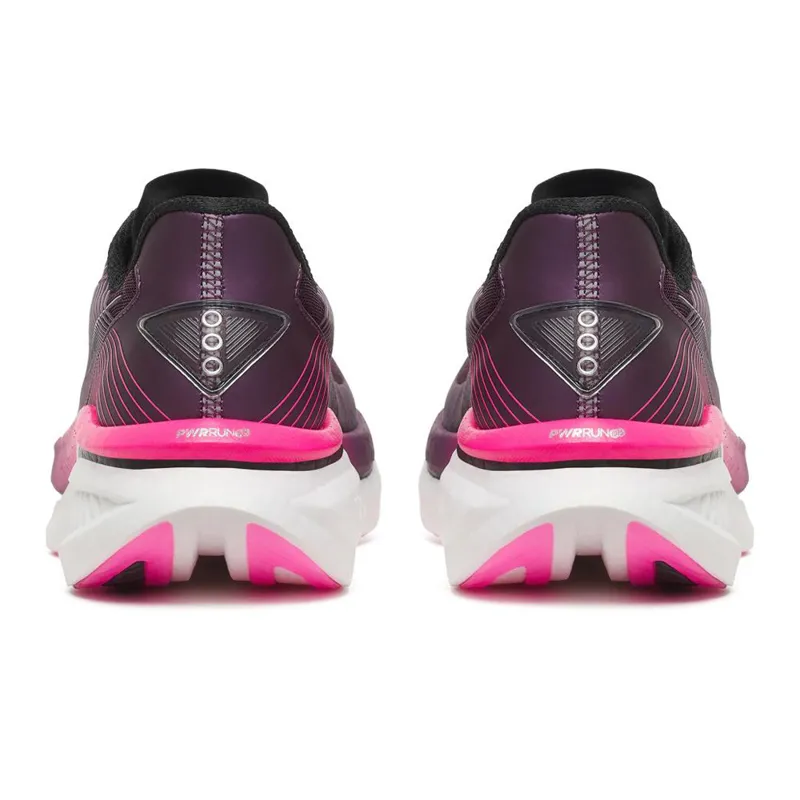 Saucony Women's Endorphin Azura Running Shoes in Eggplant/Shock -2
