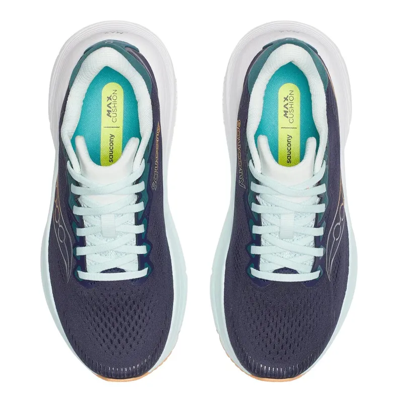 Saucony Women's Guide 19 Running Shoes in Naval/Spa-1