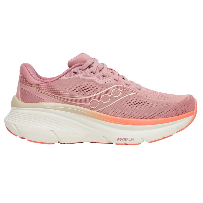 Saucony Women's Guide 19 Running Shoes in Mauve/Salmon Rose