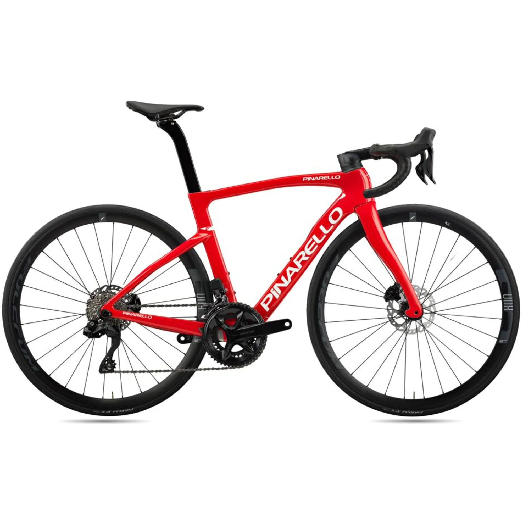 Pinarello F5 Disc 105 Di2 in Furious Red - Main Image