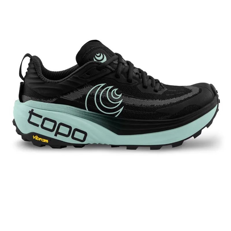 Topo Athletic Women's Vista Running Shoes in Black Mint