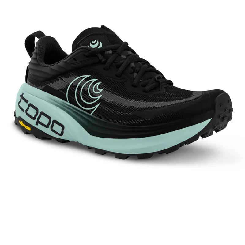 Topo Athletic Women's Vista Running Shoes in Black Mint-1