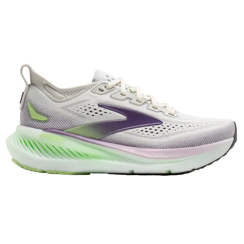 Brooks Women's Glycerin 23 Running Shoes in Antarctica/Grape/Green 