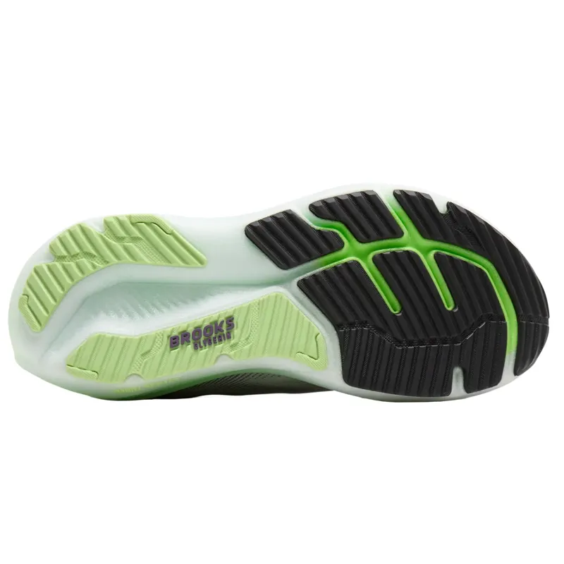 Brooks Women's Glycerin 23 Running Shoes in Antarctica/Grape/Green -6