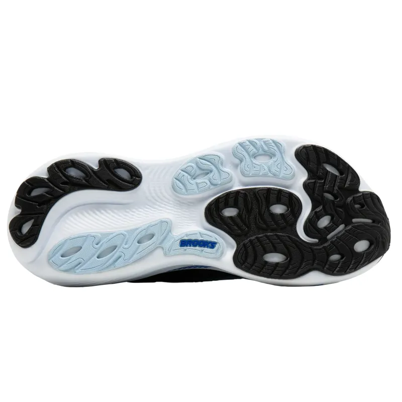 Brooks Men's Adrenaline GTS 25 Running Shoes in Black/Blue/Nantucket -5