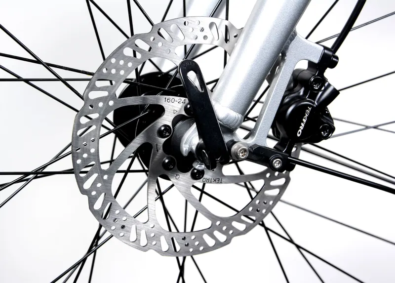 Ebco Urban 3R Electric Bike in Arctic Silver - SMALL-6