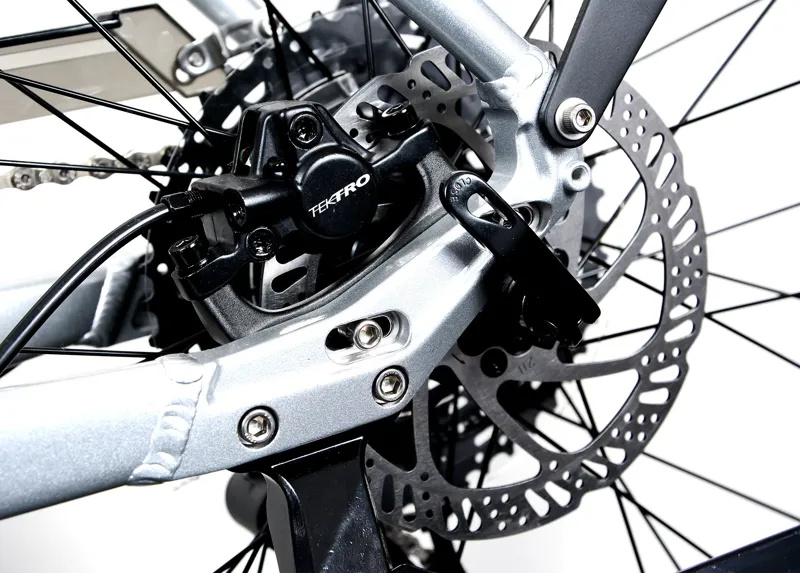 Ebco Urban 3R Electric Bike in Arctic Silver - SMALL-5