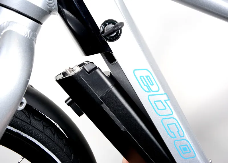 Ebco Urban 3R Electric Bike in Arctic Silver - SMALL-4