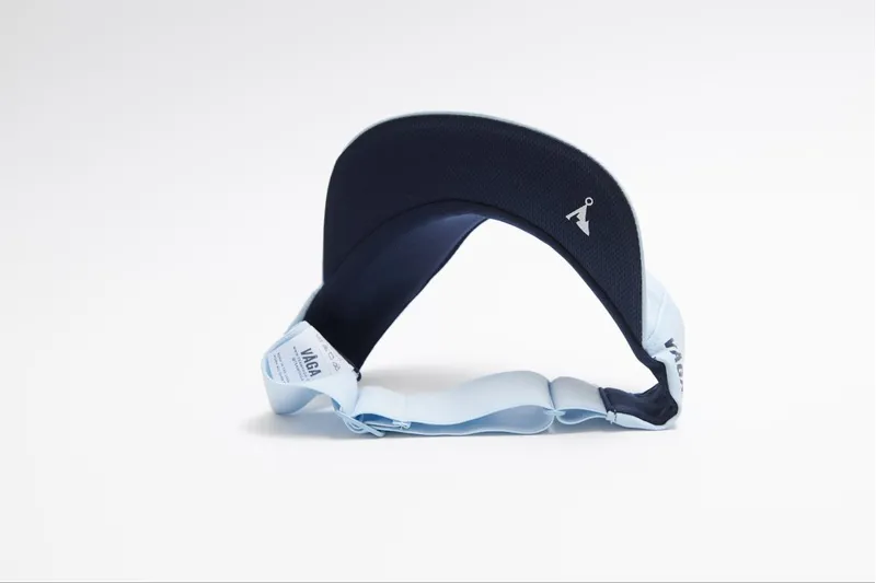 Vaga Feather Racing Visor for Runners in Pale Blue / Navy Blue-1