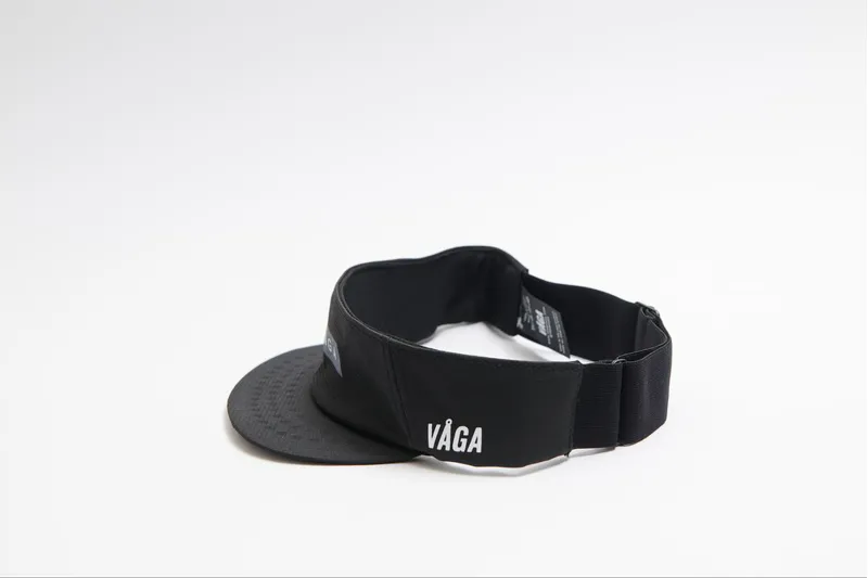 Vaga Feather Racing Visor for Runners in Black-2