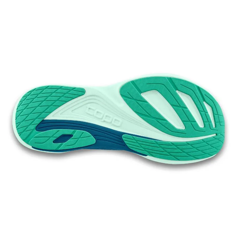 Topo Athletic Women's Ultrafly 5 Running Shoes in Blue/Aqua -2