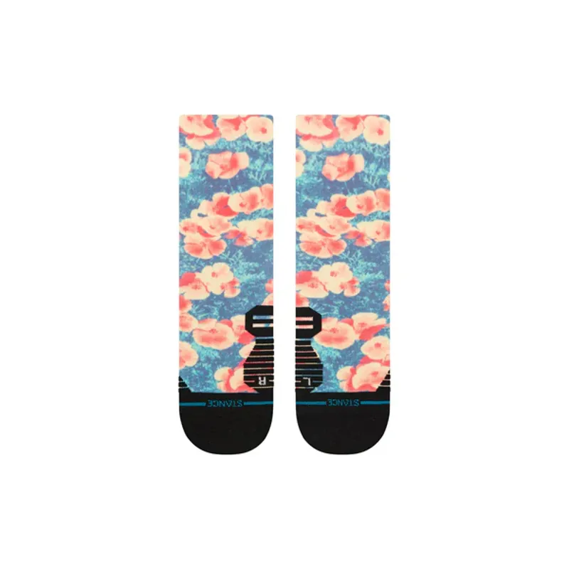 Stance Socks Women's Pop Light Crew Running Socks in  Black
