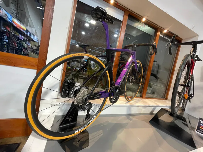 Pinarello Dogma F Custom-Build Di2 Spec with Violet Purple Frameset - 53cm-6