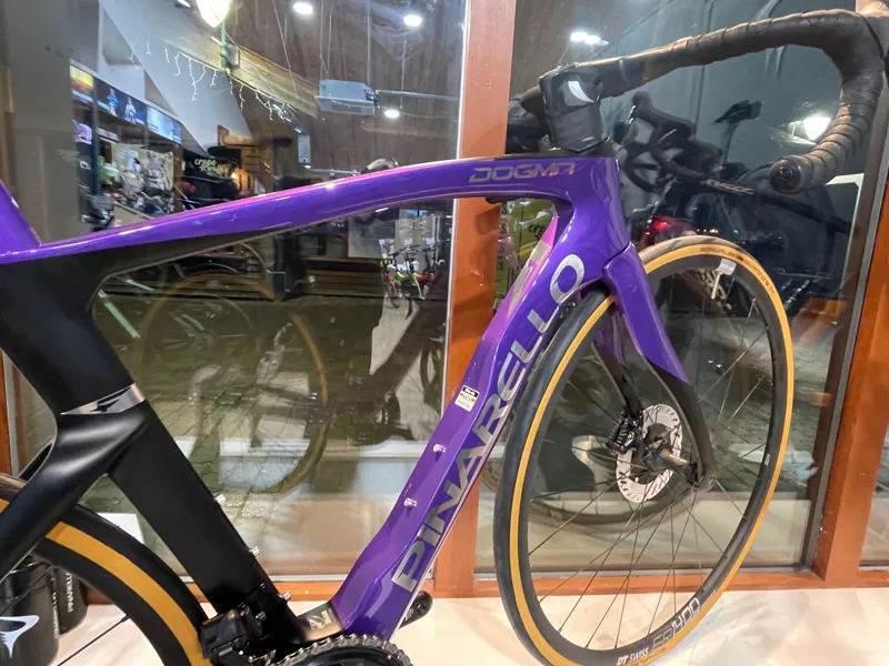 Pinarello Dogma F Custom-Build Di2 Spec with Violet Purple Frameset - 53cm-4