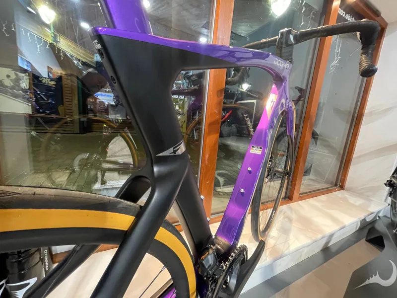 Pinarello Dogma F Custom-Build Di2 Spec with Violet Purple Frameset - 53cm-7