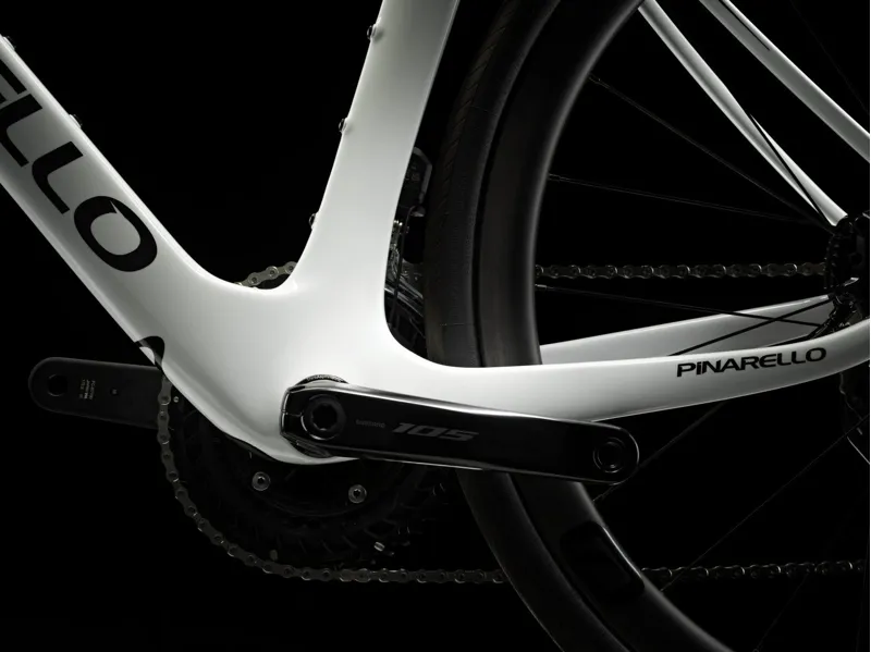 Pinarello X5 105 DI2 Disc Road Bike 2024 in XOLO White - 51.5cm	-6