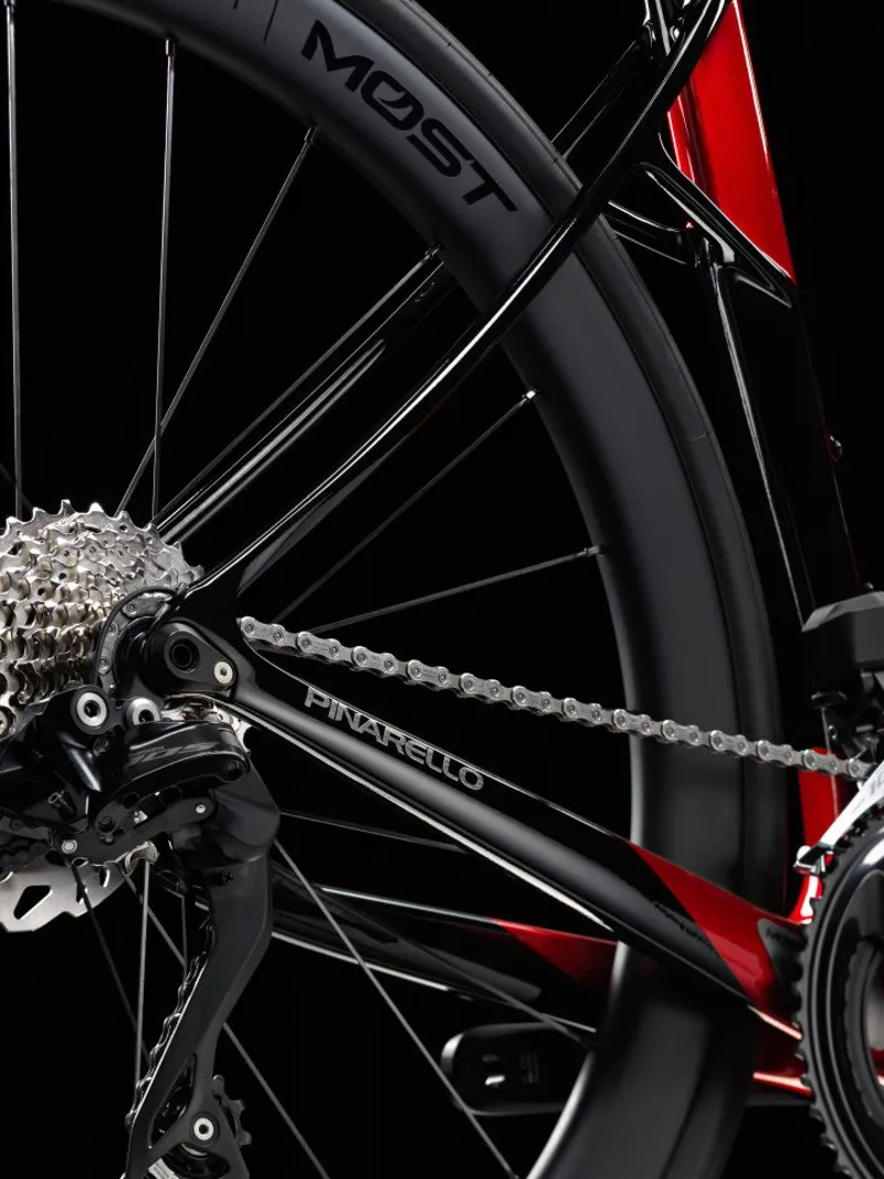 Pinarello X5 105 Di2 Road Bike in Starry Red Shiny - 54.5CM-3