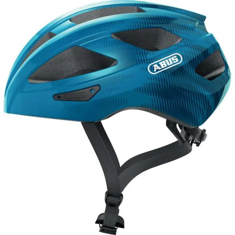 ABUS Macator Cycling Helmet in Steel Blue