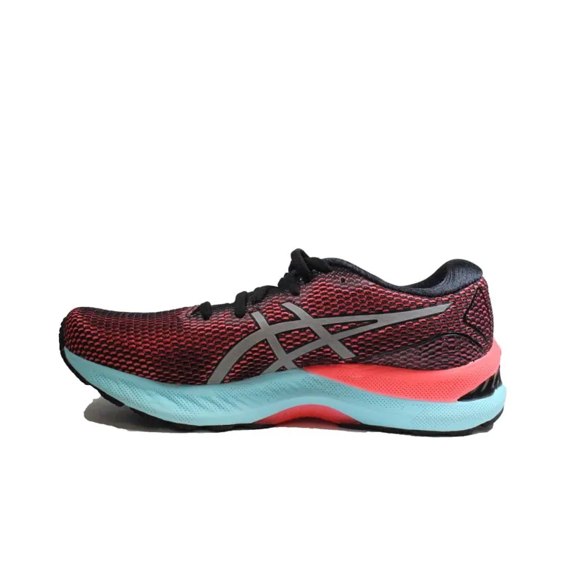 Asics Women's Gel Nimbus 23 Lite Show Running Shoes in Black/Pure Silver-3