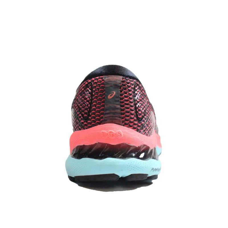 Asics Women's Gel Nimbus 23 Lite Show Running Shoes in Black/Pure Silver-2