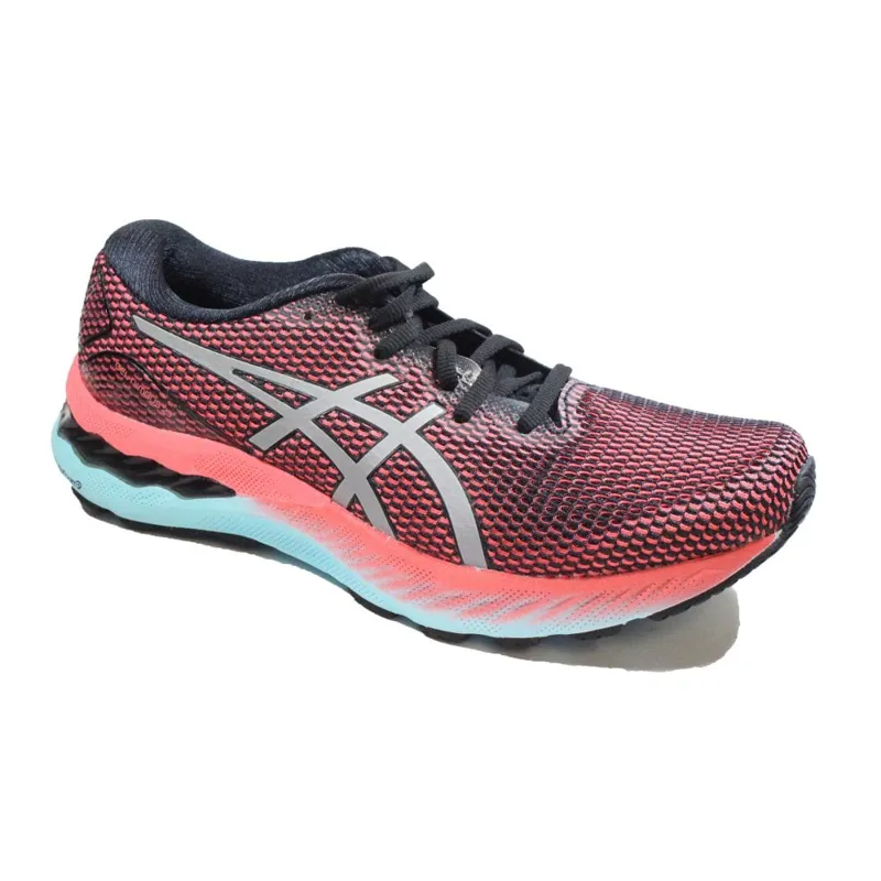 Asics Women's Gel Nimbus 23 Lite Show Running Shoes in Black/Pure Silver-1