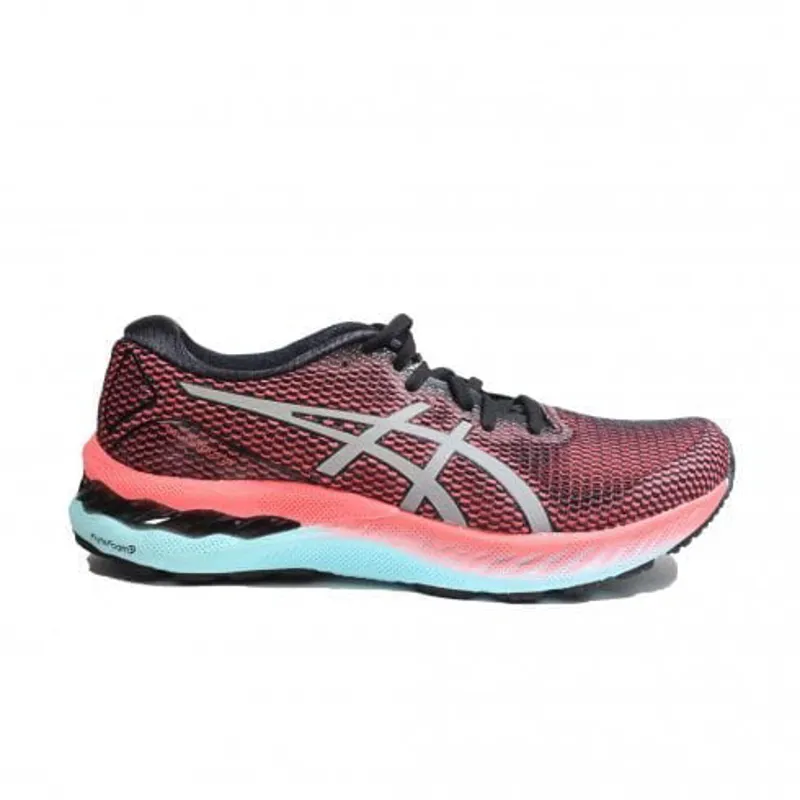 Asics Women's Gel Nimbus 23 Lite Show Running Shoes in Black/Pure Silver