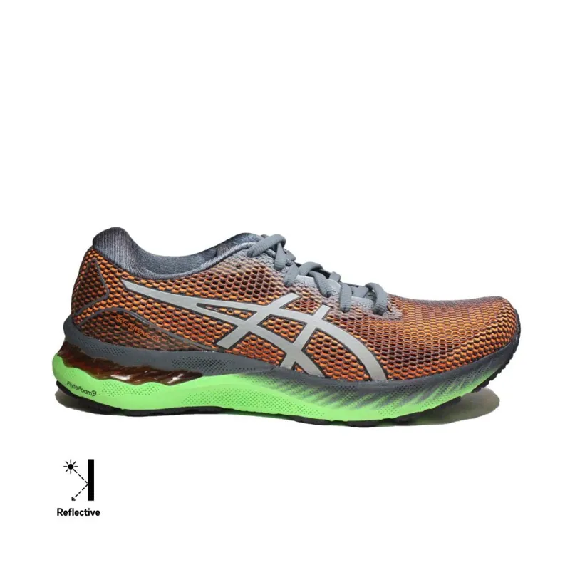 Asics Men's Gel Nimbus 23 Running Shoe in Lite Show in Grey / Silver
