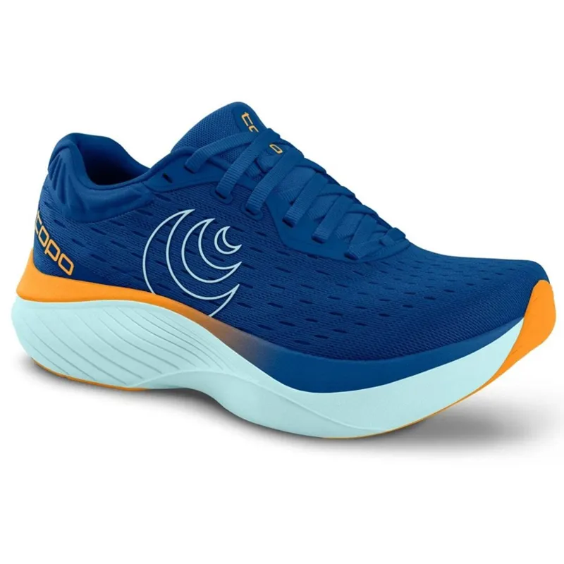 Topo Athletic Men's Atmos Running Shoes in Blue/Orange-1