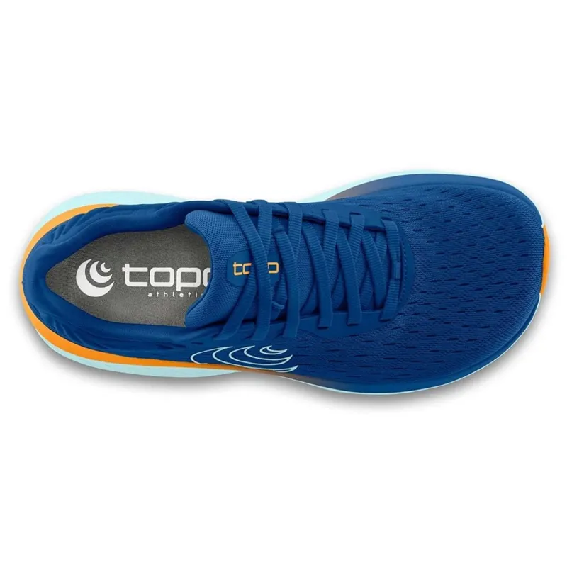 Topo Athletic Men's Atmos Running Shoes in Blue/Orange-2
