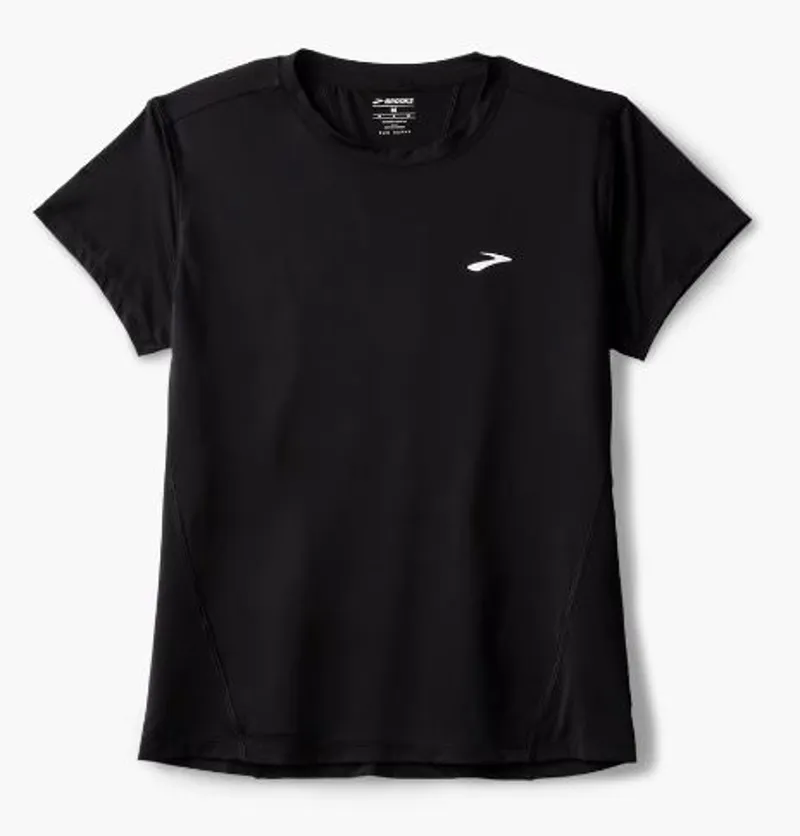 Brooks Women's Sprint Free 3.0 Short Sleeve Running Top in Black