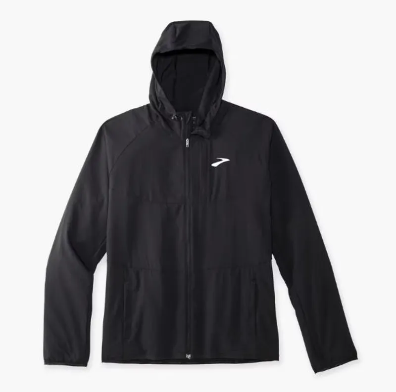 Brooks Men's Canopy Running Jacket in Black