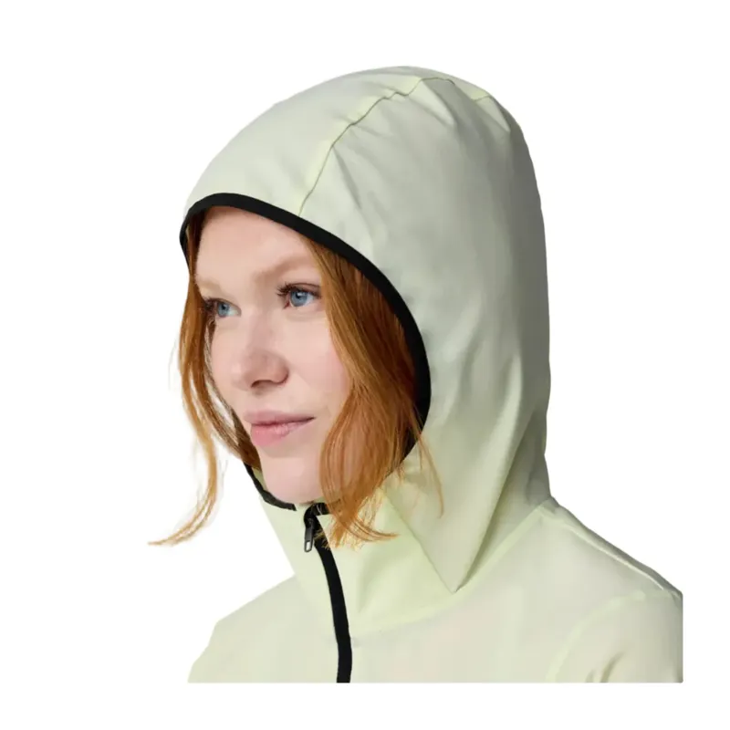 Brooks Women's Canopy Running Jacket in Luminary/Black-1