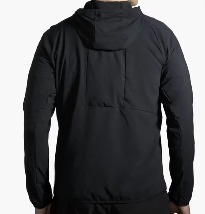 Brooks Men's Canopy Running Jacket in Black-4