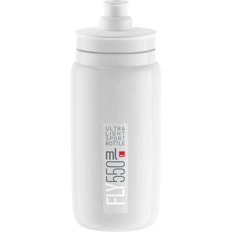 Elite 550ml Bottle in White-1