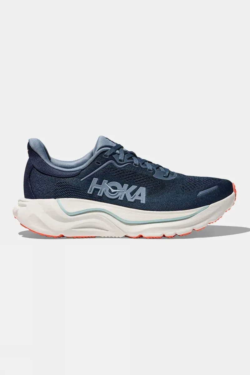Hoka Women's Arahi 9 Running Shoes in Varsity Navy/Faded Navy