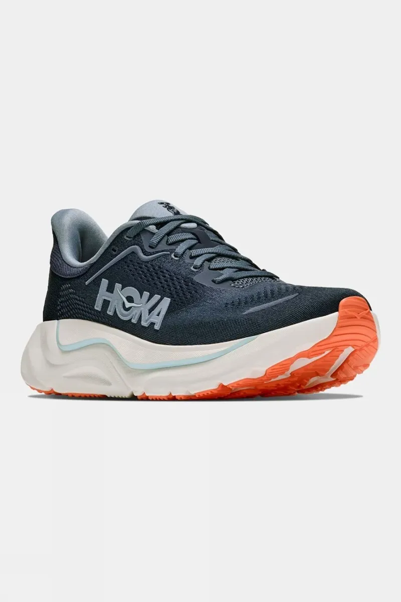 Hoka Women's Arahi 9 Running Shoes in Varsity Navy/Faded Navy-1